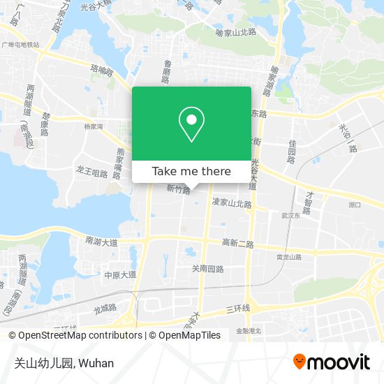关山幼儿园 map