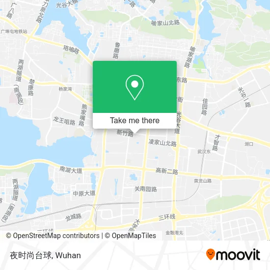 夜时尚台球 map