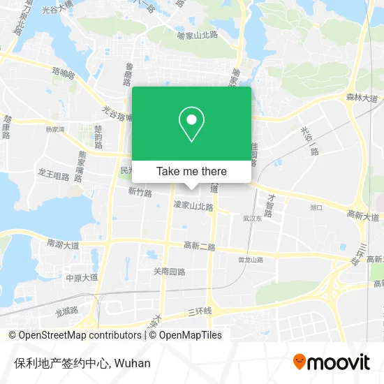 保利地产签约中心 map