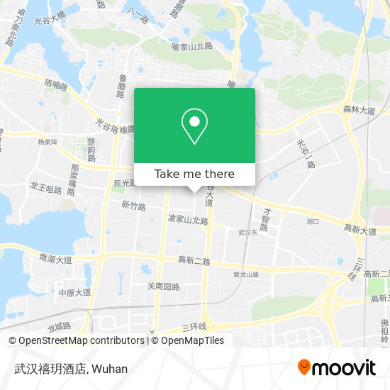 武汉禧玥酒店 map