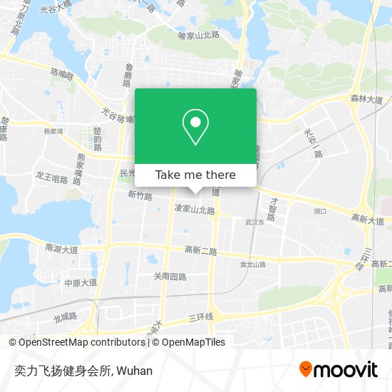 奕力飞扬健身会所 map