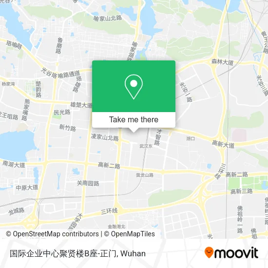 国际企业中心聚贤楼B座-正门 map