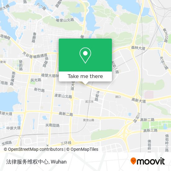 法律服务维权中心 map