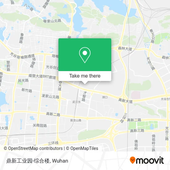 鼎新工业园-综合楼 map