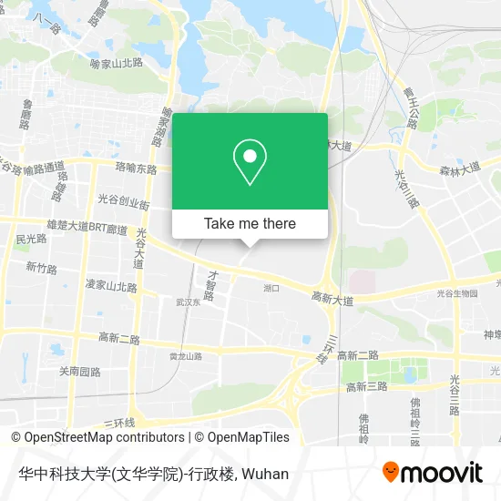 华中科技大学(文华学院)-行政楼 map