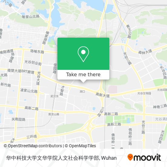华中科技大学文华学院人文社会科学学部 map
