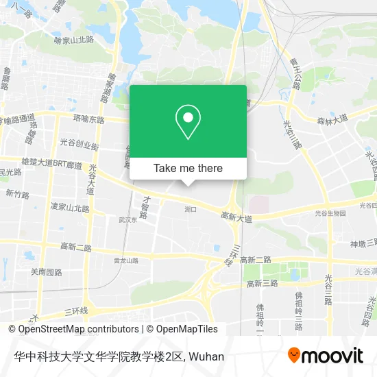 华中科技大学文华学院教学楼2区 map