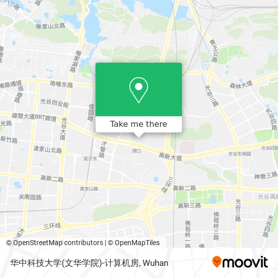 华中科技大学(文华学院)-计算机房 map
