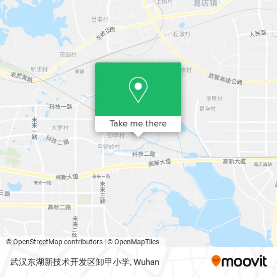 武汉东湖新技术开发区卸甲小学 map