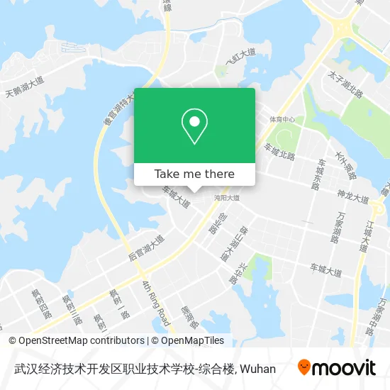 武汉经济技术开发区职业技术学校-综合楼 map