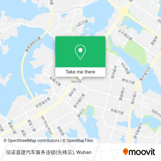 信诺嘉捷汽车服务连锁(先锋店) map