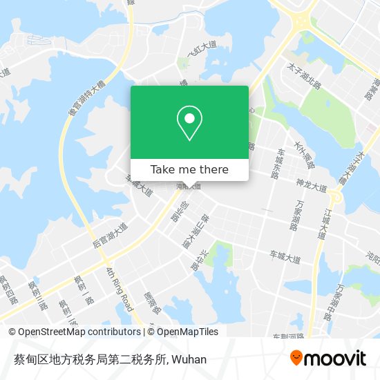 蔡甸区地方税务局第二税务所 map