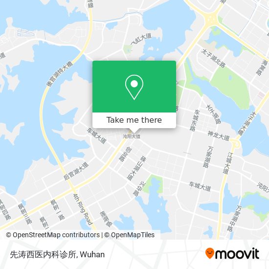 先涛西医内科诊所 map