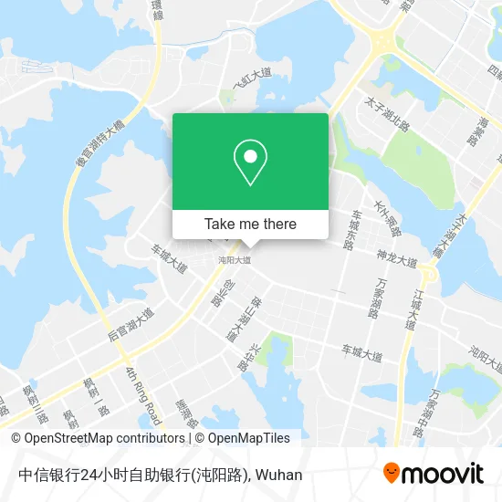 中信银行24小时自助银行(沌阳路) map