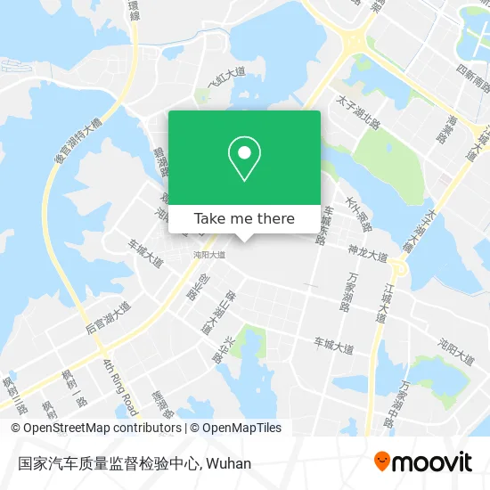 国家汽车质量监督检验中心 map