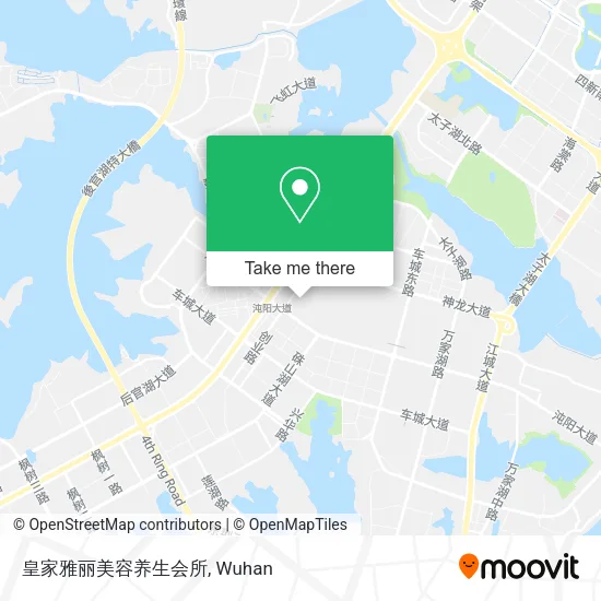 皇家雅丽美容养生会所 map