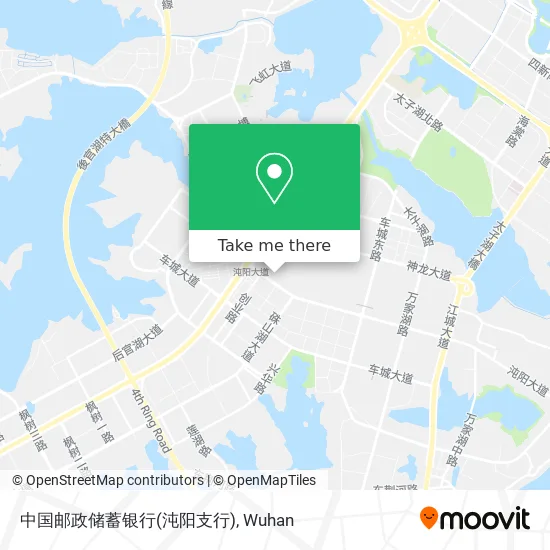 中国邮政储蓄银行(沌阳支行) map