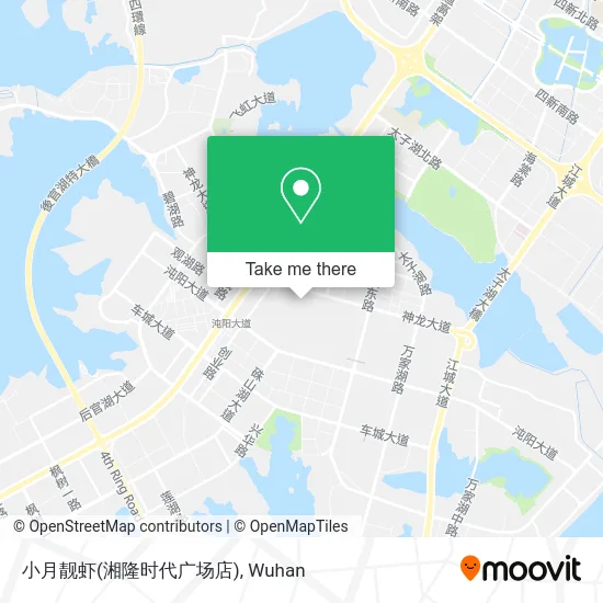 小月靓虾(湘隆时代广场店) map