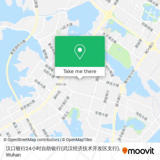 汉口银行24小时自助银行(武汉经济技术开发区支行) map