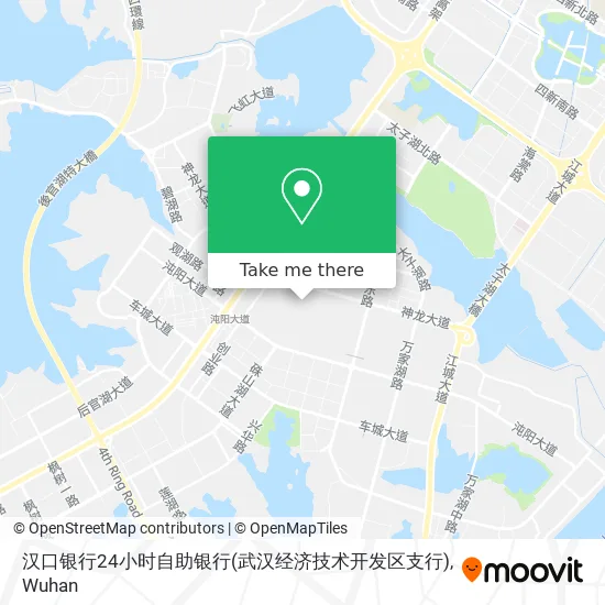 汉口银行24小时自助银行(武汉经济技术开发区支行) map
