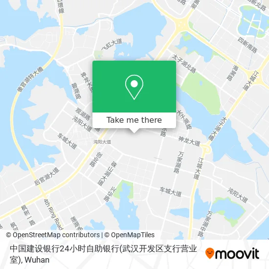 中国建设银行24小时自助银行(武汉开发区支行营业室) map