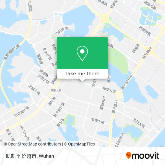 凯凯平价超市 map
