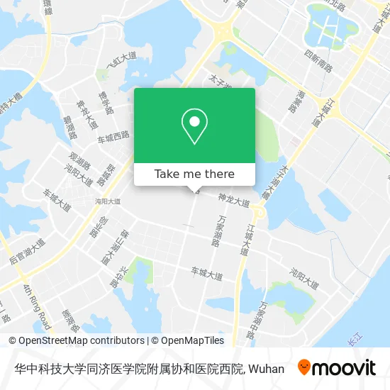 华中科技大学同济医学院附属协和医院西院 map