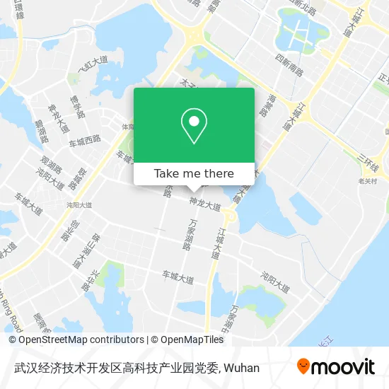 武汉经济技术开发区高科技产业园党委 map