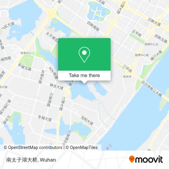 南太子湖大桥 map