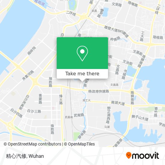 精心汽修 map