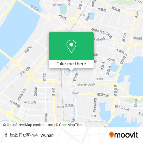 红旗欣居C区-4栋 map