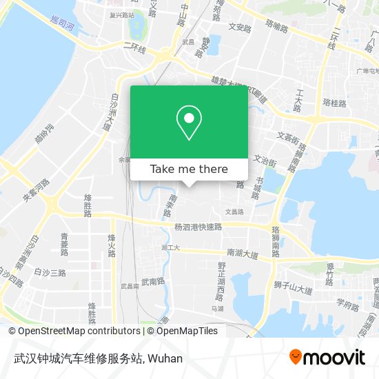 武汉钟城汽车维修服务站 map