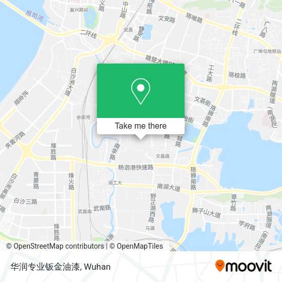 华润专业钣金油漆 map