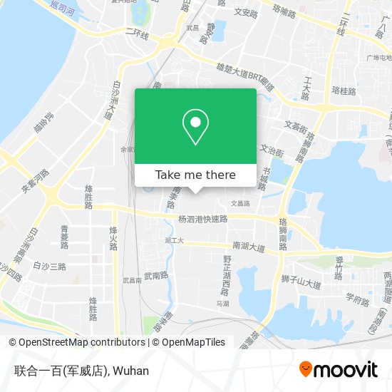 联合一百(军威店) map