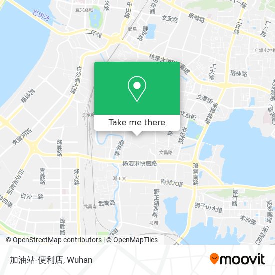 加油站-便利店 map