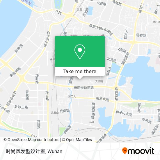 时尚风发型设计室 map