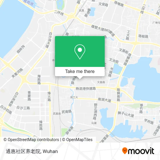 通惠社区养老院 map