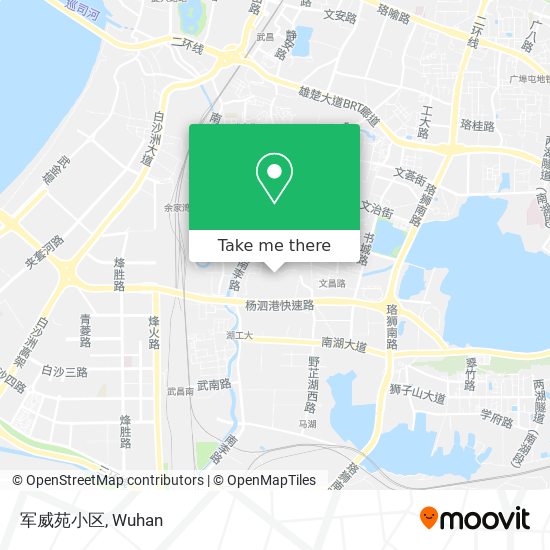 军威苑小区 map