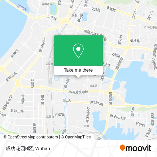 成功花园B区 map
