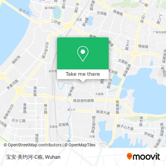 宝安·美约河-C栋 map