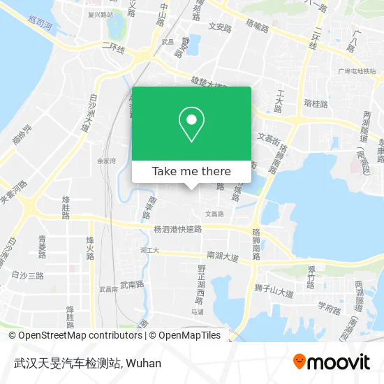 武汉天旻汽车检测站 map