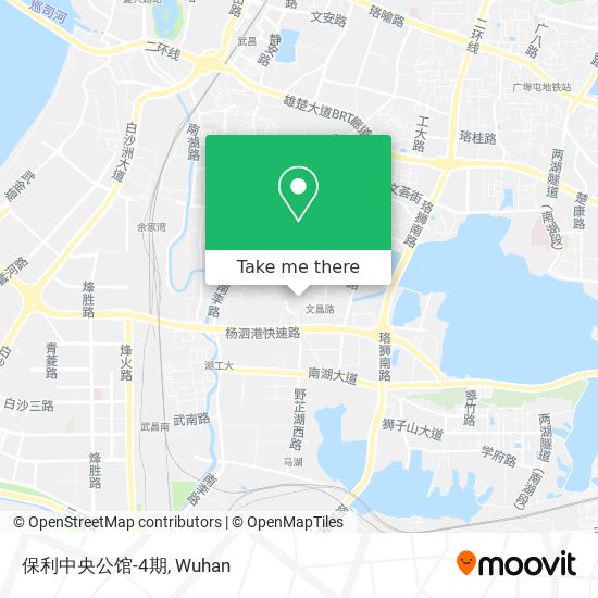 保利中央公馆-4期 map