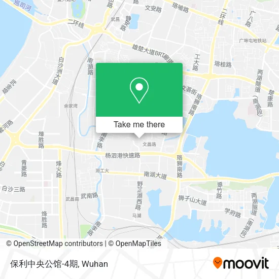 保利中央公馆-4期 map