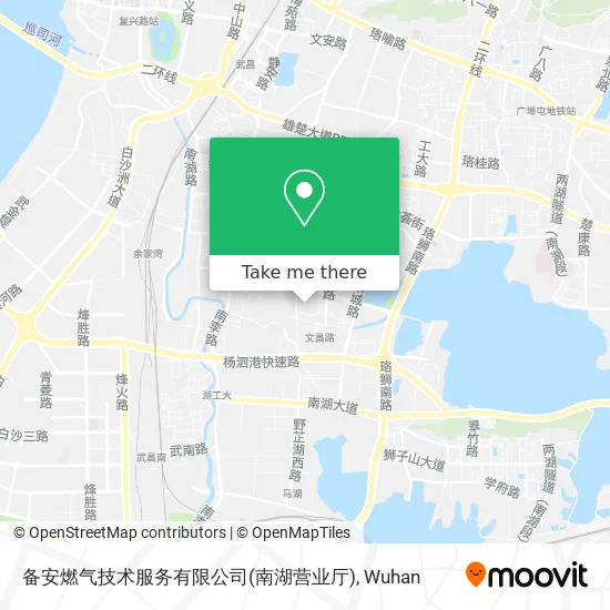 备安燃气技术服务有限公司(南湖营业厅) map