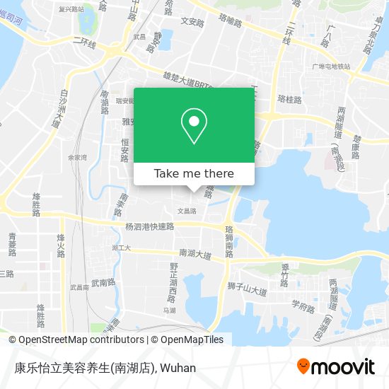 康乐怡立美容养生(南湖店) map