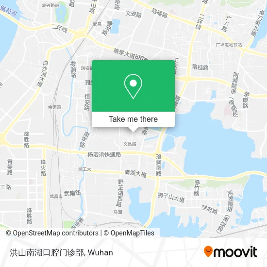 洪山南湖口腔门诊部 map