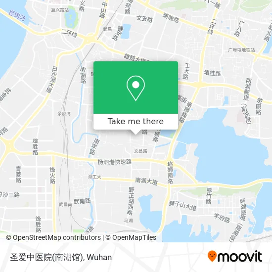 圣爱中医院(南湖馆) map