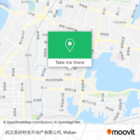 武汉美好时光不动产有限公司 map