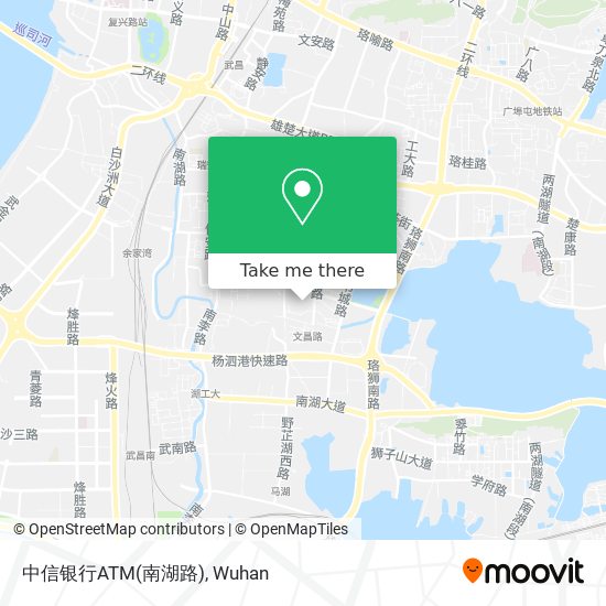 中信银行ATM(南湖路) map