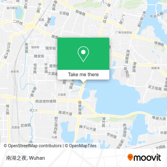 南湖之夜 map